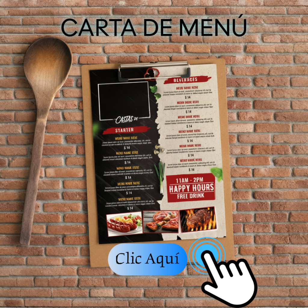Carta de menú