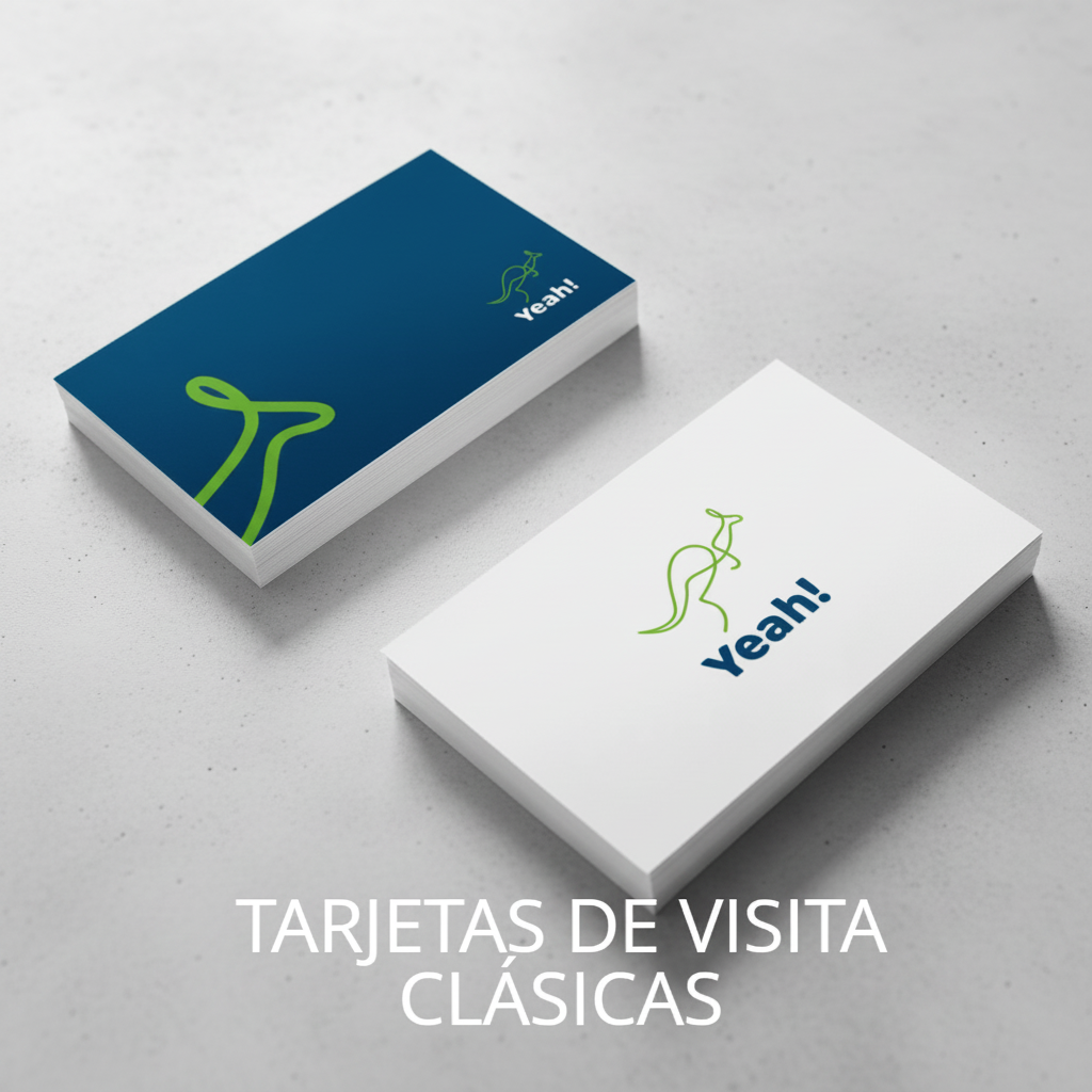 Tarjetas de visita clásicas
