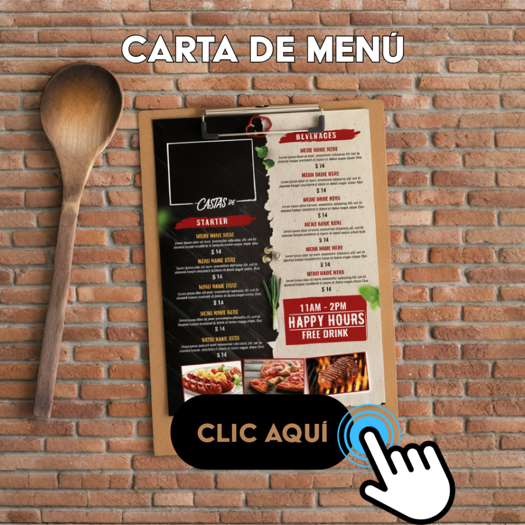 Carta de menú